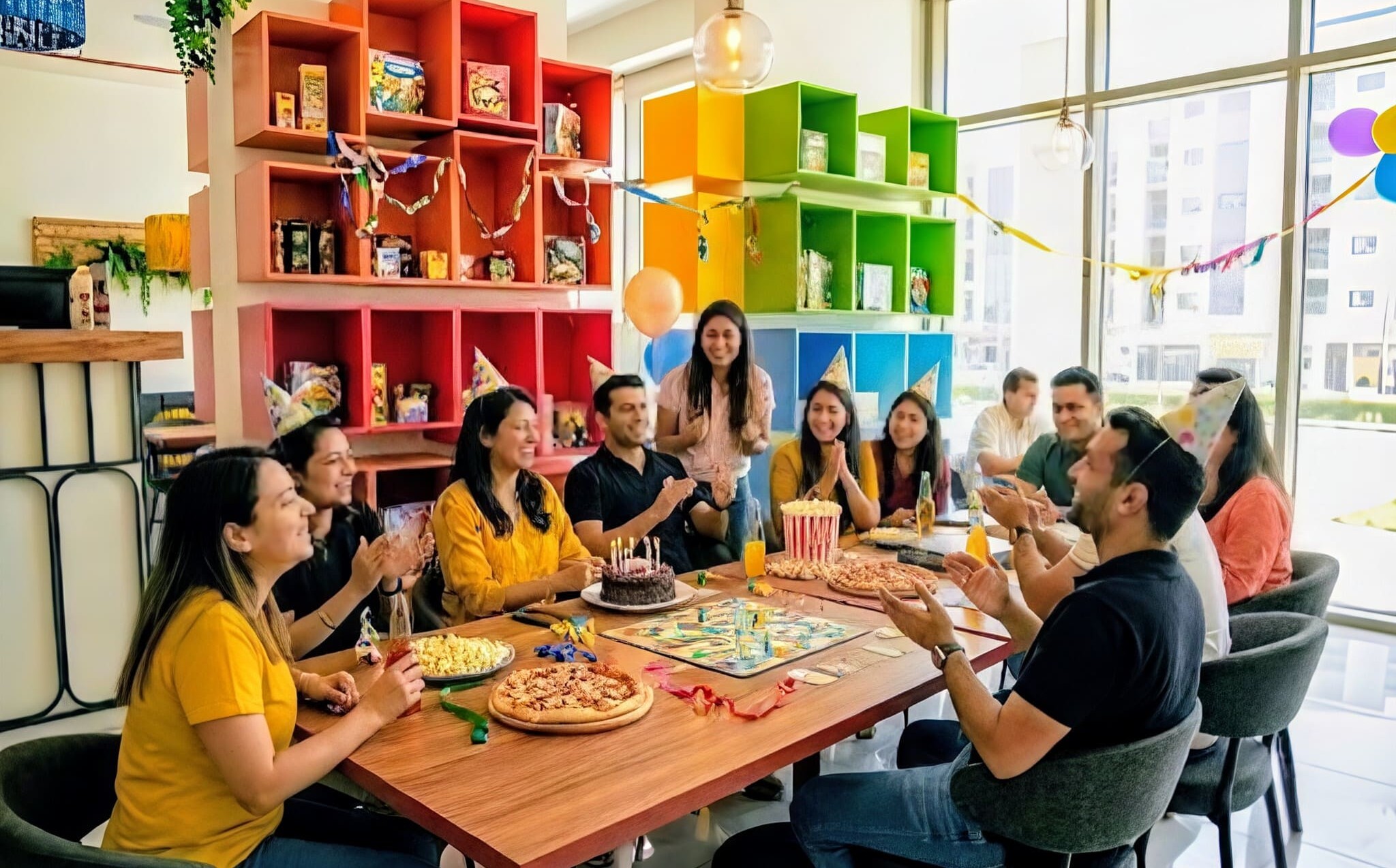 Party at Game Knights